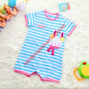 Yarn Dyed Baby Romper Manufacturer